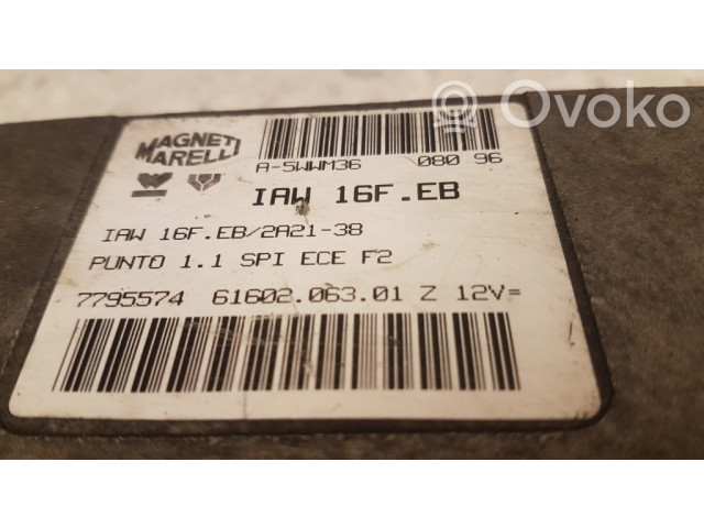 Řídící jednotka 7795574, 6160206301   Fiat Punto (176) 1997