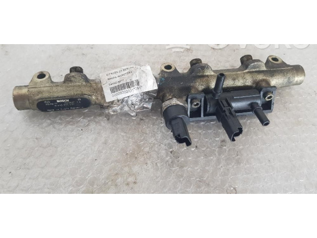 Топливная рампа 0445214017 Citroen C5 для двигателя 4HXDW12TED4FAP