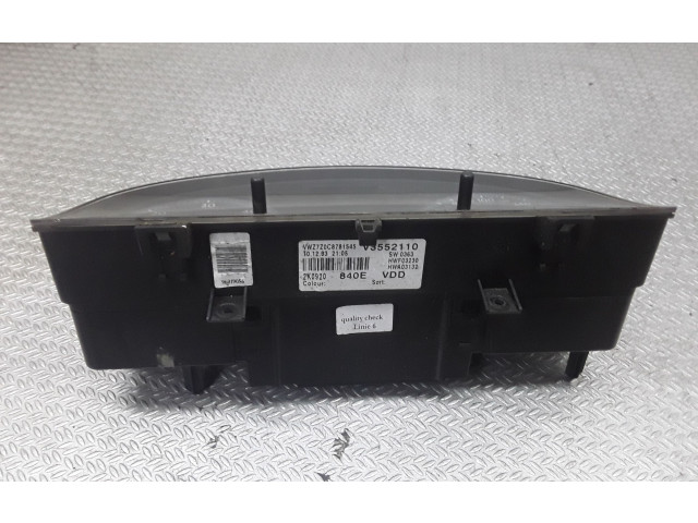 Панель приборов 2K0920840E Volkswagen Caddy