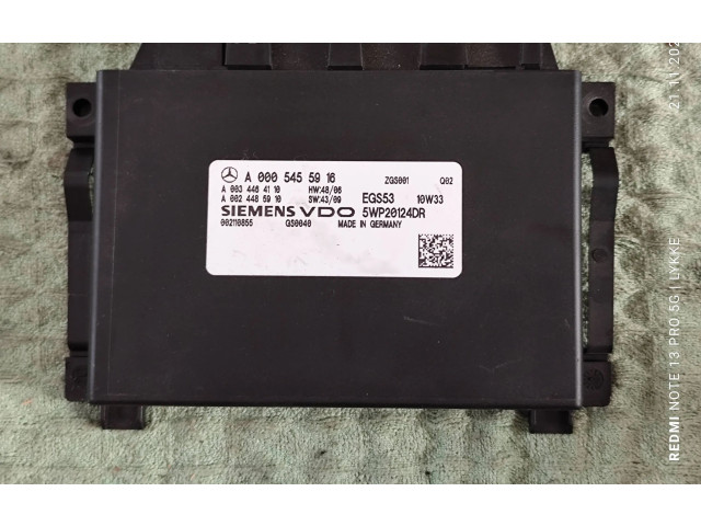 Блок управления коробкой передач A0005455916, A0034464110 Mercedes-Benz C W204