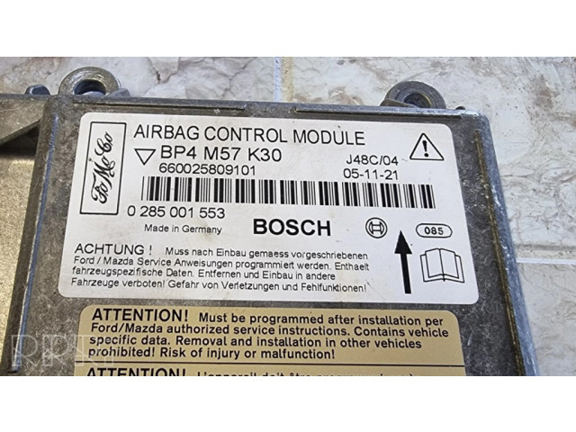 Блок подушек безопасности BP4M57K30, 0285001553 Mazda 3 I