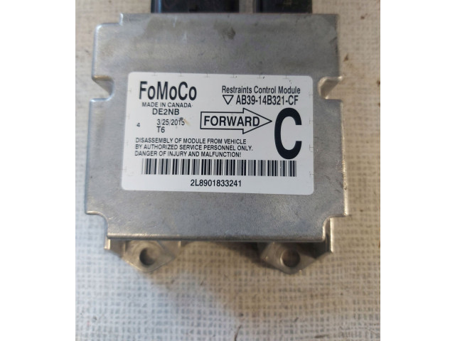 Блок подушек безопасности AB3914B321CF, 14B321 Ford Ranger