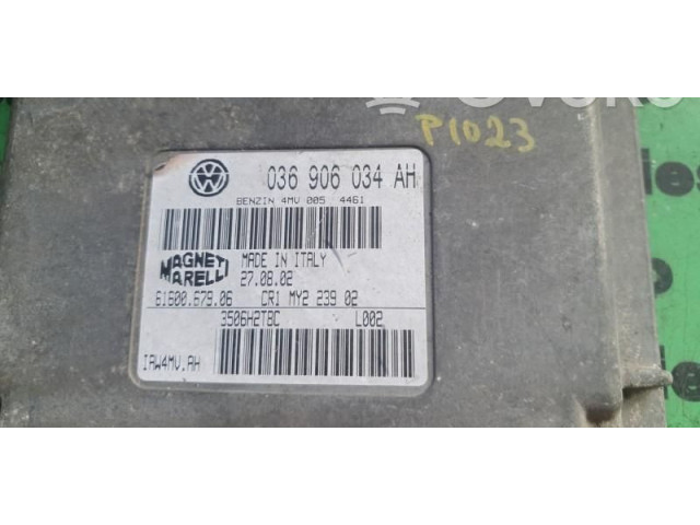 Блок управления двигателем Блок управления 036906034AH, 6160067906   Seat Ibiza III (6L)