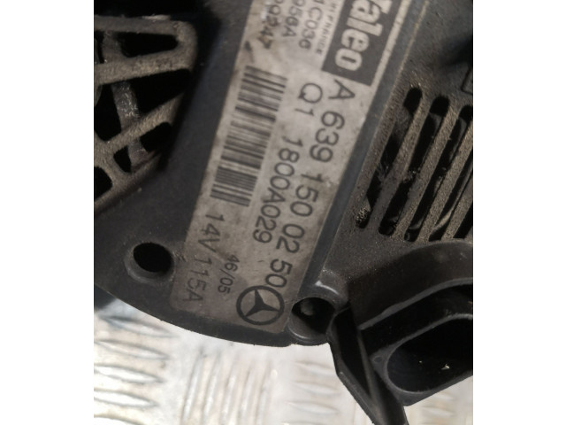 Генератор 6391500250, A6391500250   Smart ForFour I      