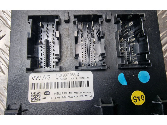 Блок комфорта 1K0937085D Skoda Octavia Mk2 (1Z)