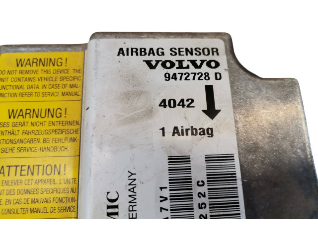 Блок подушек безопасности 9472728D, 4042   Volvo V70
