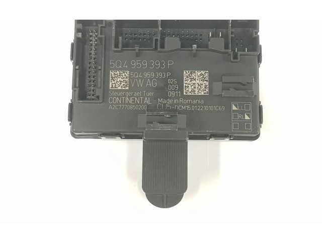 Блок управления 5Q4959393P, 5Q4959393P Volkswagen Caddy