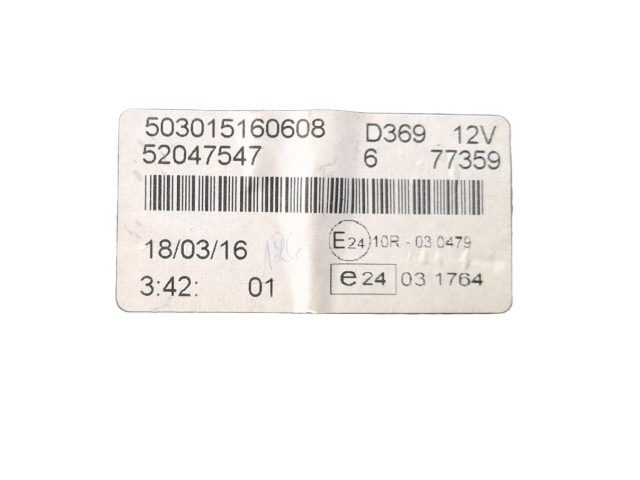 Панель приборов 503015160608 Opel Combo D