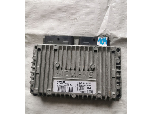 Блок управления коробкой передач 9658516880, S118047553A   Citroen Xsara Picasso