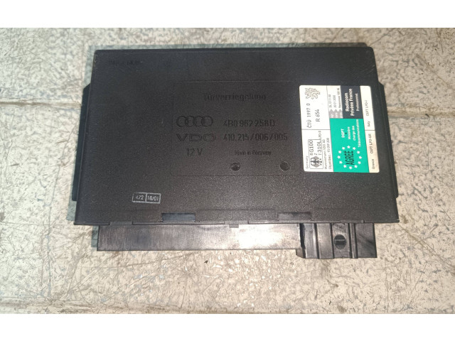 Блок комфорта 4B0962258D Audi A6 S6 C5 4B