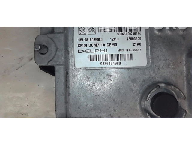 Блок управления двигателя 1631816580 Peugeot Expert