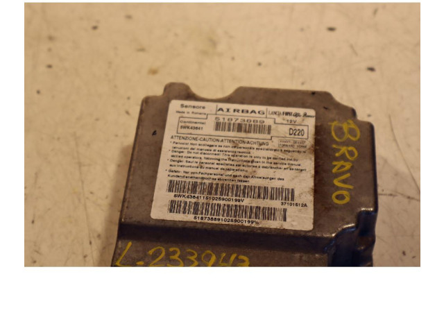 Блок подушек безопасности 51873889 Fiat Bravo