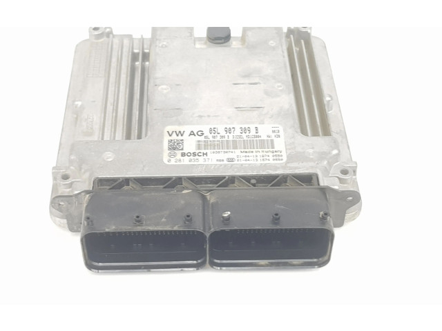 Блок управления двигателя 05L907309B, 05L906022E   Skoda Superb B8 (3V)