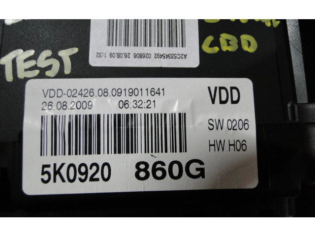 Панель приборов 5K0920860G, 5K0920860G Volkswagen Golf VI
