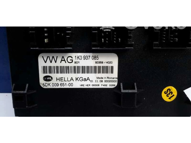 Модуль управления BSM 1K0937085, 5DK00965100 Skoda Octavia Mk2 (1Z)