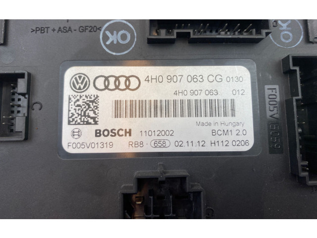 Блок комфорта 4H0907063CG, F005V01319 Audi A7 S7 4G