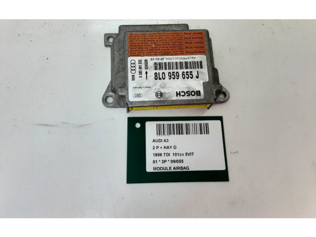 Блок подушек безопасности 8L0959655J, 8L0959655J   Audi A3 S3 8L