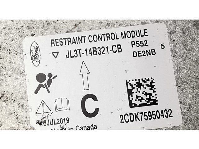 Блок подушек безопасности JL3T14B321CB, 2CDK75950432   Ford F150