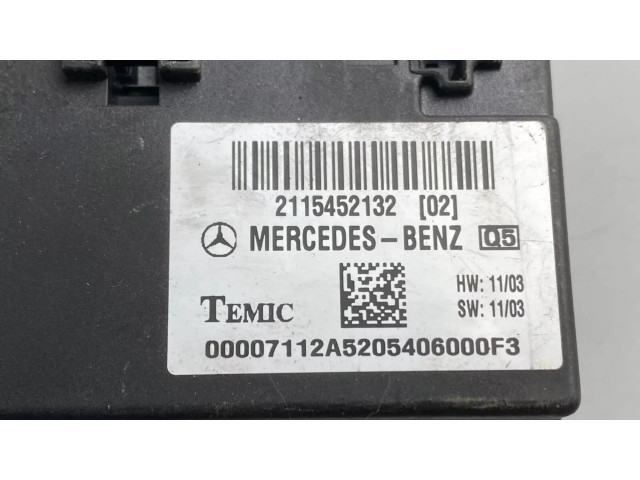Блок комфорта 2115452132   Mercedes-Benz E W211   