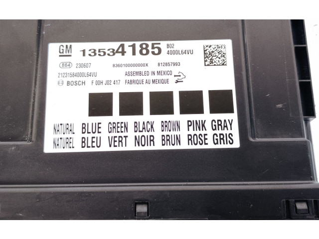 Блок комфорта 13534185 Buick Encore I