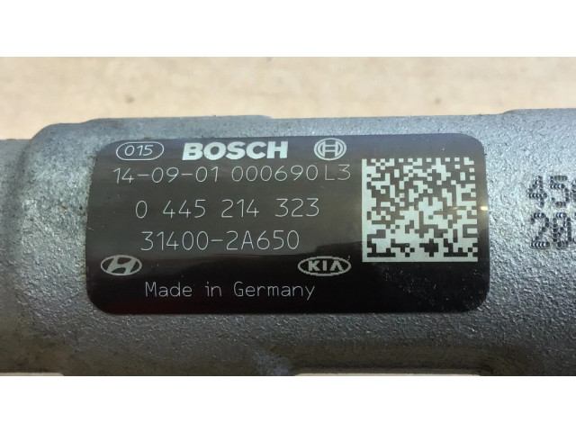 Vstřikovací lišta 0445214323, 314002A650 Hyundai i40 pro naftový motor 1.7