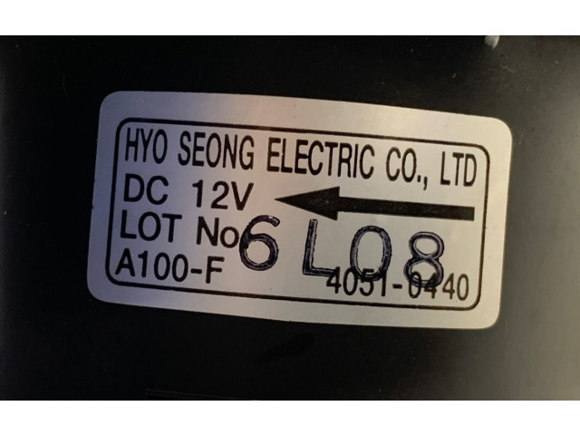 Вентилятор печки SsangYong Actyon