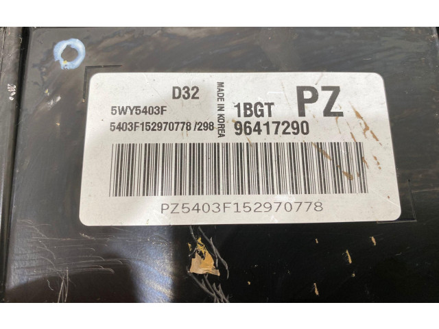 Комплект блоков управления 5WY5403F, 5WY5403F Chevrolet Matiz