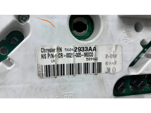 Панель приборов 56042933AA, 58994E Jeep Grand Cherokee (WJ)