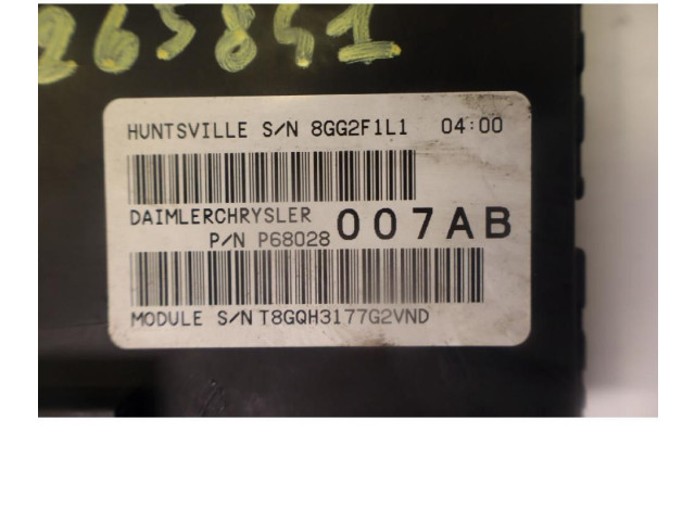 Pojistková skříňka 8GG2F1L1 Dodge Caliber 2006