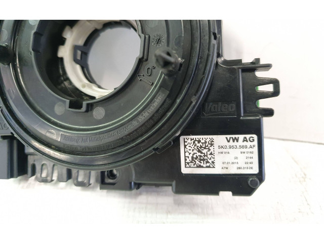 Подрулевой шлейф SRS 5K0953569AF, 280315DE   Volkswagen Caddy