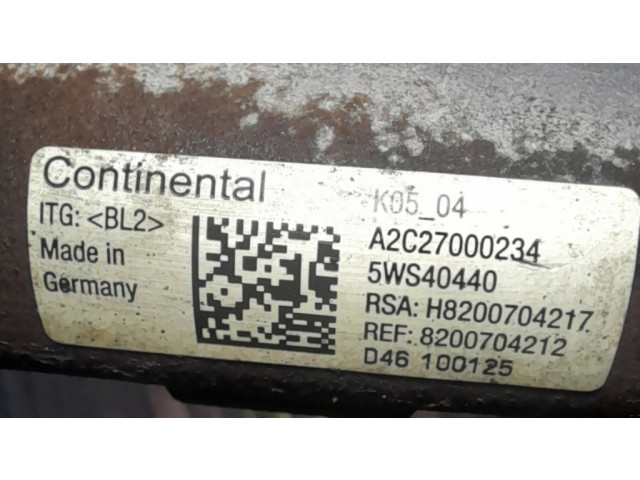 Vstřikovací lišta 8200704212, H8200704217   Dacia Duster  pro naftový motor 1.5  