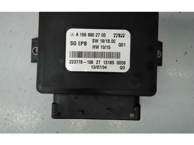 Блок управления A1669002700, E3-A1-2-8 Mercedes-Benz A W176