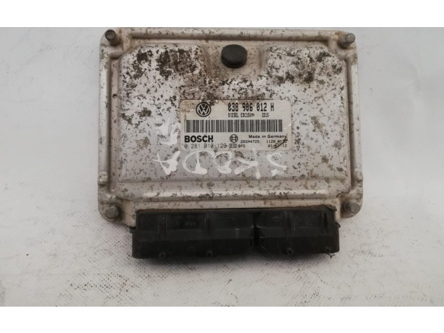 Блок управления двигателя 0281010129, 0281010129 Skoda Octavia Mk1 (1U)