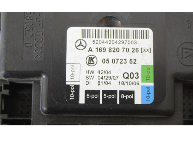 Блок управления A1688207026, A1688207026 Mercedes-Benz A W169