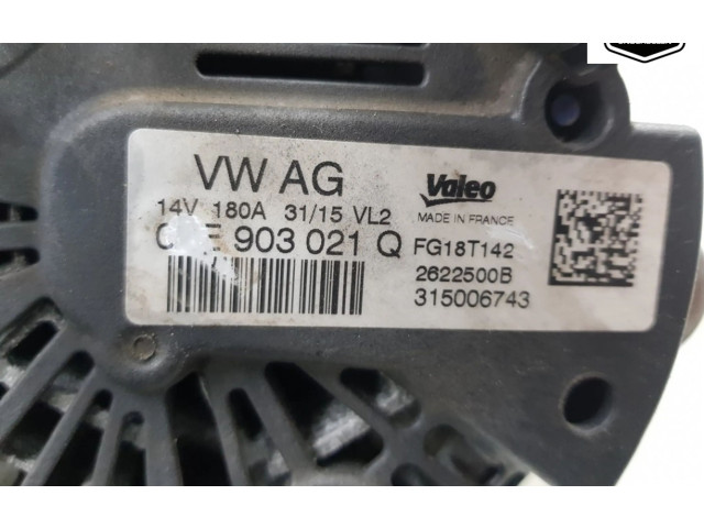 Генератор 04E903021Q, 04E903021Q   Skoda Octavia Mk3 (5E)      