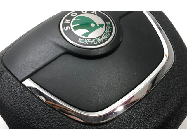 Подушка безопасности водителя 1Z0880201AH   Skoda Octavia Mk2 (1Z)