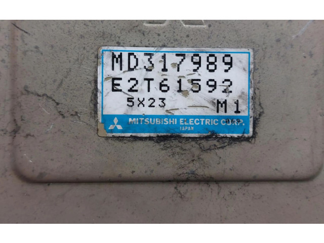 Блок управления двигателя MD317989, E2T61592 Mitsubishi Space Runner