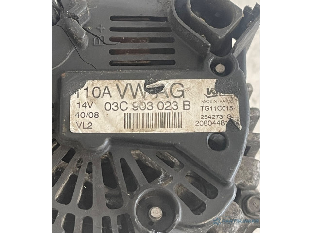Генератор 208044814, 03C903023B   Audi A3 S3 8P      