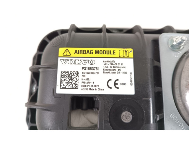 Подушка безопасности пассажира 31663751 Polestar 2