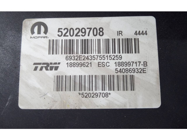 Блок АБС 52029708, 54086932E   Jeep  Renegade  2014 -  года