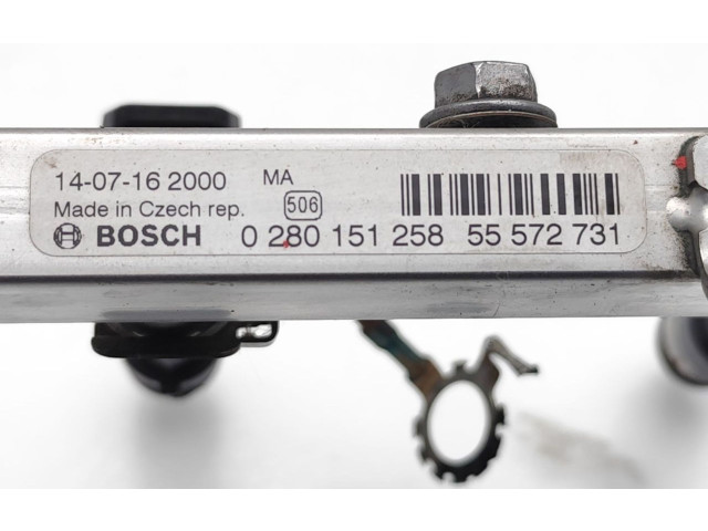 Комплект форсунок 0280158181, 0280151258    Opel Meriva B  B14XER 