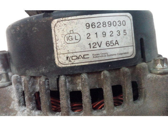 Генератор 65AH, A08S3   Chevrolet Matiz      