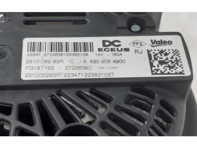 Řídící jednotka 231006293R, 231006293R   Renault Kangoo III 2023