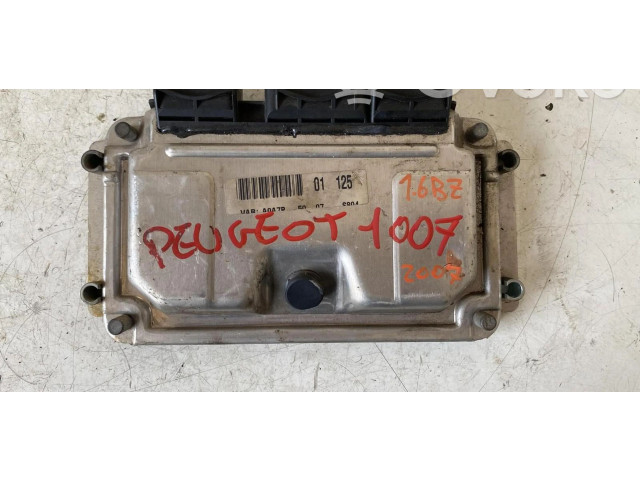 Řídící jednotka 0261208191, 0261208191 Peugeot 1007 2007