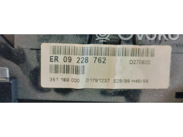 Přístrojová deska Opel Zafira A 1999 ER09228762