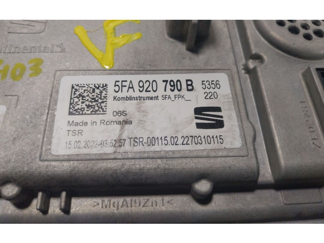 Панель приборов 5FA920790B, 5FA920790B   Cupra Formentor       