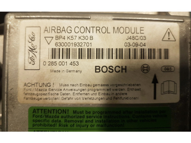 Блок управления 0285001453, 0285001453 Mazda 3 I