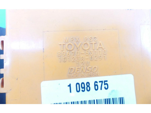 Блок комфорта 89670-53110, IMPRK1098675 Lexus IS 220D-250-350