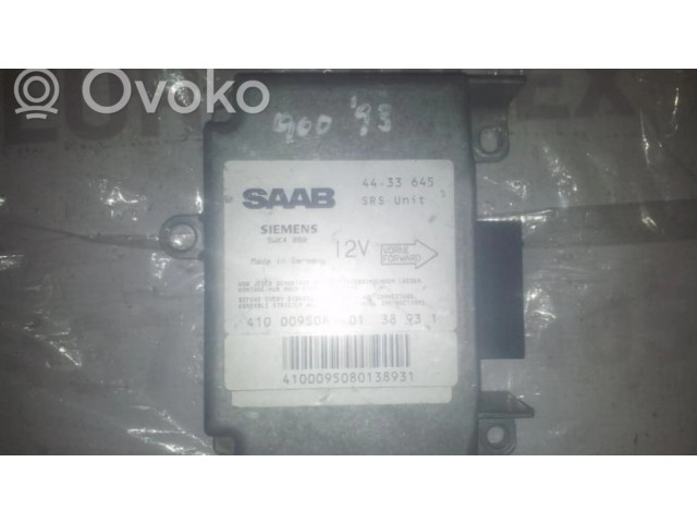 Блок подушек безопасности 4433645, 5WK4080 Saab 900