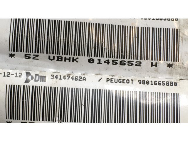 Боковая подушка безопасности 9801665880, 34147462A   Peugeot 5008